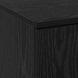 Berkfield Home Highboard Black Oak 60x35x180 cm Engineered Wood - Size: 60 x 35 x 180 cm - thumbnail 9