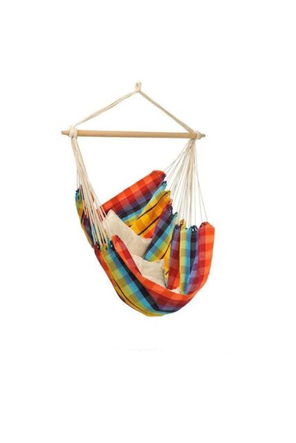 Amazonas Brasil Hammock Chair - Hand-Woven Brazilian Cotton, Birch Bar - image 1