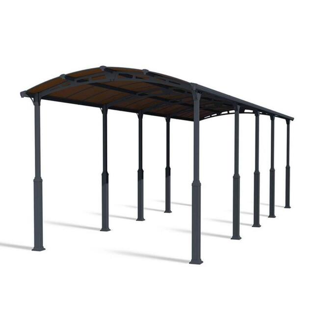 Palram Alpine 10600 RV Carport Kit - L1077 x W352 x H307 - Grey - image 1