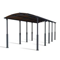 Palram Alpine 10600 RV Carport Kit - L1077 x W352 x H307 - Grey - thumbnail 2