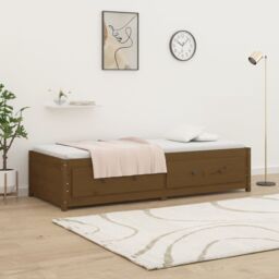Berkfield Home Day Bed Honey Brown 90x200 cm Solid Wood Pine - thumbnail 4