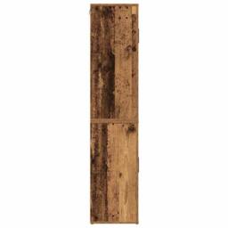Berkfield Home Highboard Old Wood 80x33x150 cm Engineered Wood in Brown - Size: 80 x 33 x 150 cm - thumbnail 7