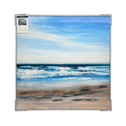 Joanne Last All About The Sea Framed Canvas Print in Brown - thumbnail 3