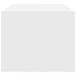 Berkfield Home TV Cabinet White 60x31x25.5 cm Engineered Wood - thumbnail 7