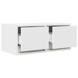 Berkfield Home TV Cabinet White 60x31x25.5 cm Engineered Wood - thumbnail 5