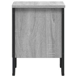 Berkfield Home Bedside Cabinet Grey Sonoma 40x30x40 cm Engineered Wood - Size: 40 x 30 x 40 cm - thumbnail 6