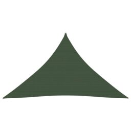 Berkfield Home Sunshade Sail 160 g/m ² Dark Green 3.5x3.5x4.9 m HDPE - thumbnail 1