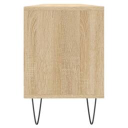 Berkfield Home TV Cabinet Sonoma Oak 150x30x44.5 cm Engineered Wood in Brown - thumbnail 7
