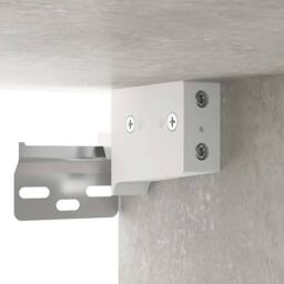 Berkfield Home Hanging Cabinet Concrete Grey 35x34x90 cm Engineered Wood - Size: 35 x 34 x 90 cm - thumbnail 9