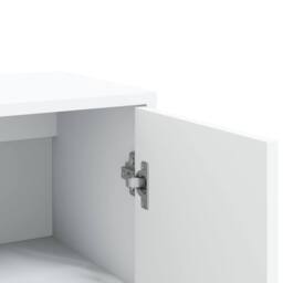 Berkfield Home Sideboards 3 pcs White 60x31x84 cm Engineered Wood - Size: 60 x 31 x 84 cm - thumbnail 7