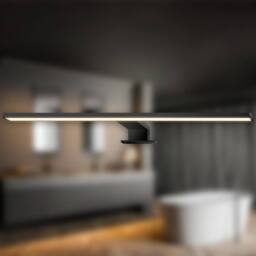 BRILONER Black LED Bathroom Mirror Light 10W 1000lm IP44 - thumbnail 3