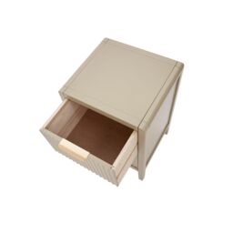 Cabinet Bits Castel 2 Drawer Bedside Table in Beige - thumbnail 6