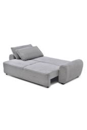 More4Homes Freya 3 Seater Pull Out Jumbo Cord Sofa Bed in Light Grey - thumbnail 5