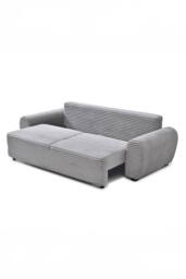 More4Homes Freya 3 Seater Pull Out Jumbo Cord Sofa Bed in Light Grey - thumbnail 7