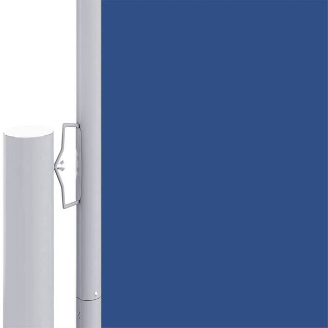 Berkfield Home Retractable Side Awning Blue 160x1200 cm - image 1