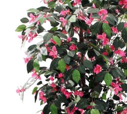 Leaf Artificial Pink Flowering Tree 180cm Giant Bougainvillea in Dark Pink - thumbnail 4