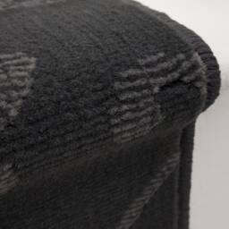 runrug Stair Runner Carpet for Staircases - Soft & Comfy, 9mm - 'Vines' in Grey - Size: 60 cm x 480 cm - thumbnail 2