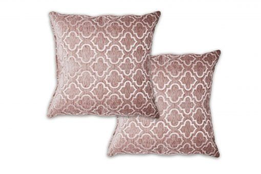 New Edge Blinds Marrakesh Cushion Cover in Pink - Size: 43 cm x 43 cm - image 1