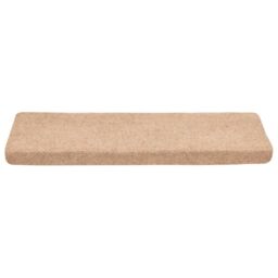 Berkfield Home Stair Mats 5 pcs Brown 65x21x4 cm Needle Punch - Size: Medium - thumbnail 4
