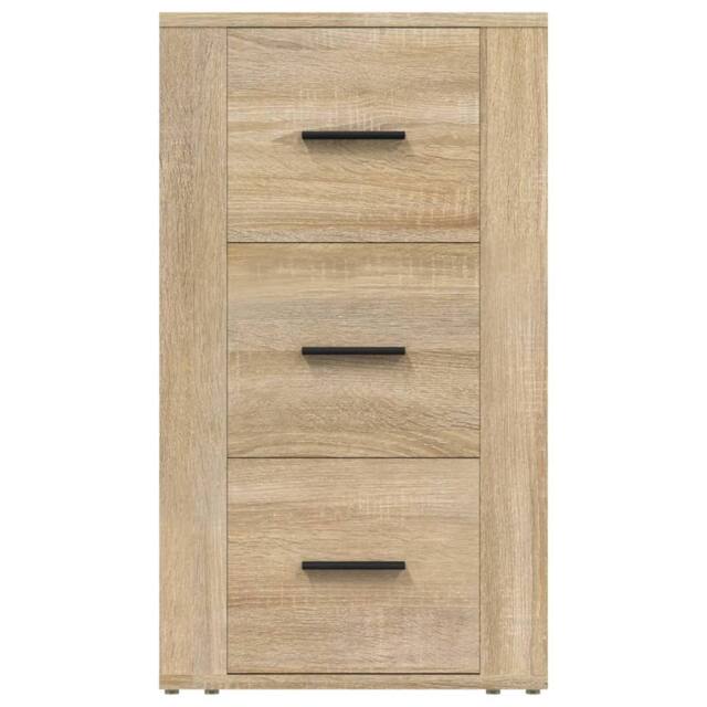 Berkfield Home Sideboard Sonoma Oak 40x33x70 cm Engineered Wood in Beige - Size: 40 x 33 x 70 cm - image 1