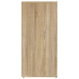 Berkfield Home Sideboard Sonoma Oak 40x33x70 cm Engineered Wood in Beige - Size: 40 x 33 x 70 cm - thumbnail 5