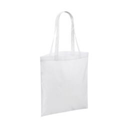 Bagbase Sublimation Shopper in White - thumbnail 1