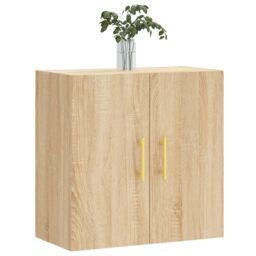 Berkfield Home Wall Cabinet Sonoma Oak 60x31x60 cm Engineered Wood in Brown - Size: 60 x 31 x 60 cm - thumbnail 3