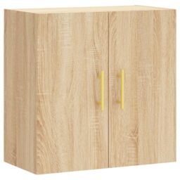 Berkfield Home Wall Cabinet Sonoma Oak 60x31x60 cm Engineered Wood in Brown - Size: 60 x 31 x 60 cm - thumbnail 2