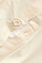 Homescapes Continental Egyptian Cotton Duvet Cover Set 200 TC in Cream - Size: EU Double - thumbnail 4