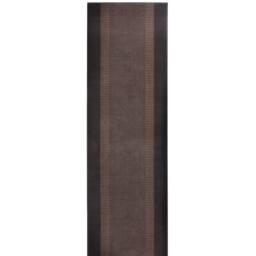THE RUGS Designer Velours Band Rug & Runner - Polypropylene Short Pile Rug in Brown - Size: 120 cm x 170 cm - thumbnail 4