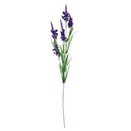 Leaf Pack of 6 x 80cm Purple Larkspur Artifical Stem - Size: 6 x 80 cm - thumbnail 5
