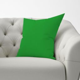 Warren Reed - Designer Clover Green Cushions - Size: 60 cm x 60 cm - thumbnail 3