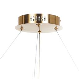 Wyld and Coco Gold Iron Chandelier Pendant Lamp with Adjustable Cord LED - thumbnail 6