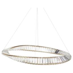 Wyld and Coco Gold Iron Chandelier Pendant Lamp with Adjustable Cord LED - thumbnail 2