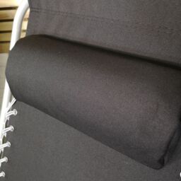 Samuel Alexander Multi Position Garden Zero Gravity Relaxer Chair Sun Lounger in Black & Silver - thumbnail 6