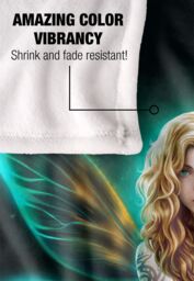 JQ Licensing En Pixy Fairy Silky Touch Super Soft Throw Blanket 152 X 127 cm in White - thumbnail 4