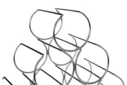 Orsina Pyramid Wine Rack in Silver - thumbnail 5