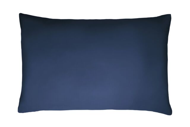 Smart Living Luxurious 300 Thread Count Anti-Allergy 100% Cotton Sateen Pillowcases in Navy - Size: Standard Pillow Case - image 1