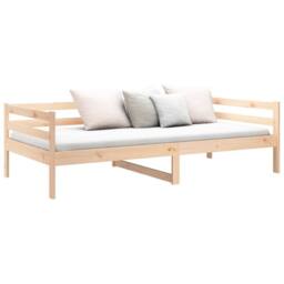 Berkfield Home Day Bed 80x200 cm Solid Wood Pine in Light Tan - thumbnail 6