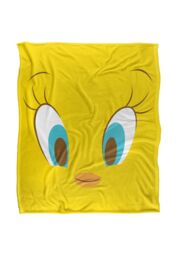 Warner Brothers Looney Tunes Officially Licensed Silky Touch Super Soft Throw Blanket 152 x 127 cm in White - thumbnail 1