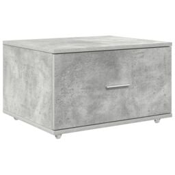 Berkfield Home Drawer Cabinet Concrete grey Concrete Medium Doors - thumbnail 2