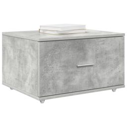 Berkfield Home Drawer Cabinet Concrete grey Concrete Medium Doors - thumbnail 3