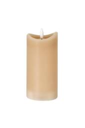 KDMD Luxe Collection Natural Glow Taupe Melted LED Candle-Safe - thumbnail 1