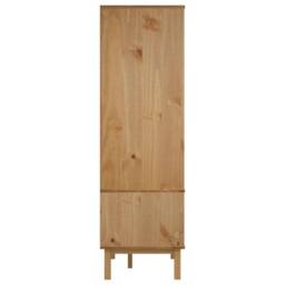 Berkfield Home Wardrobe OTTA 76.5x53x172 cm Solid Wood Pine in Brown - thumbnail 5