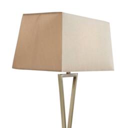 Pagazzi Lizzie Antique Brass & Champagne Touch Table Lamp in Gold - thumbnail 4
