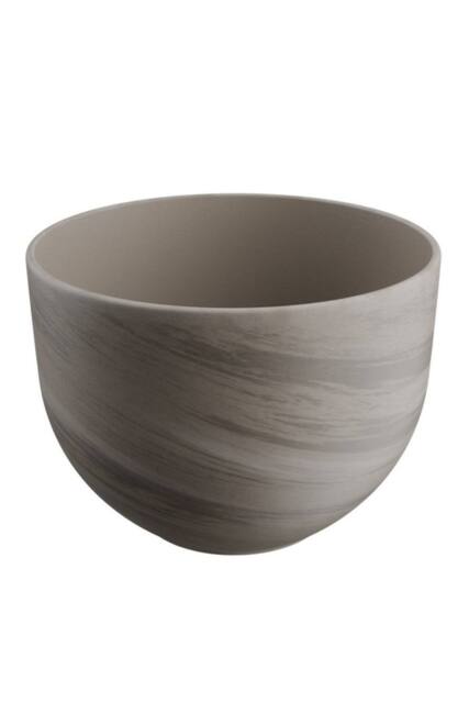 KDMD Elara Basalt Natural Terracotta Pot 28cm H in Grey - image 1