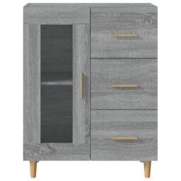 Berkfield Home Sideboard Grey Sonoma 69, 5x34x90 cm Engineered Wood - Size: 5 x 34 x 90 cm - thumbnail 6