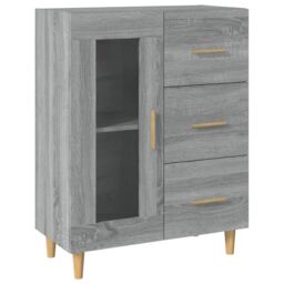 Berkfield Home Sideboard Grey Sonoma 69, 5x34x90 cm Engineered Wood - Size: 5 x 34 x 90 cm - thumbnail 2