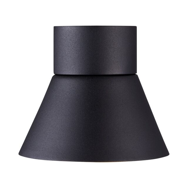 Nordlux Modern Outdoor Wall Light Black Aluminium GU10 Dark Sky - Mains Powered, IP54 - image 1