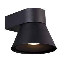 Nordlux Modern Outdoor Wall Light Black Aluminium GU10 Dark Sky - Mains Powered, IP54 - thumbnail 3